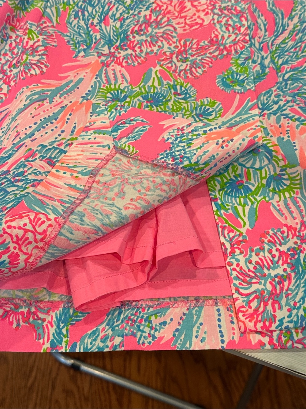 Lilly Pulitzer Sz 2 Pink Tropical Floral Sleeveless Romper • NEW! - Picture 10 of 12